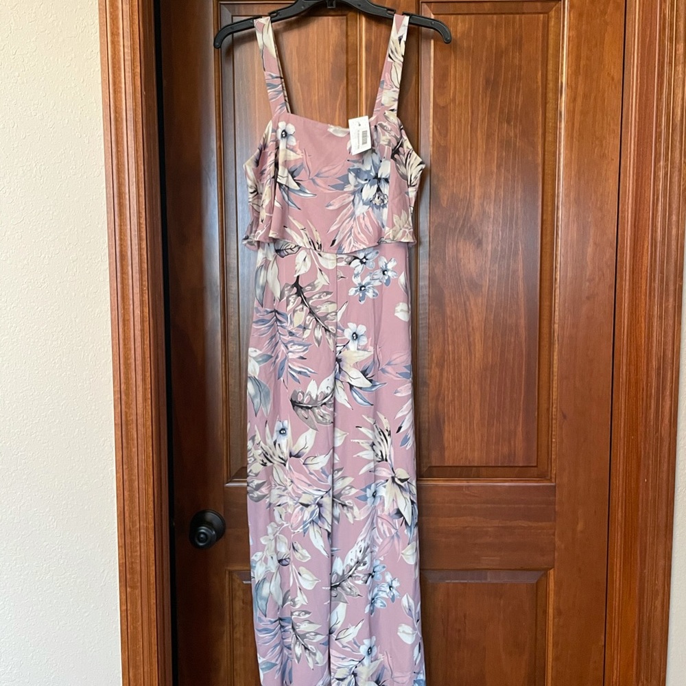 NWT Floral Jumpsuit